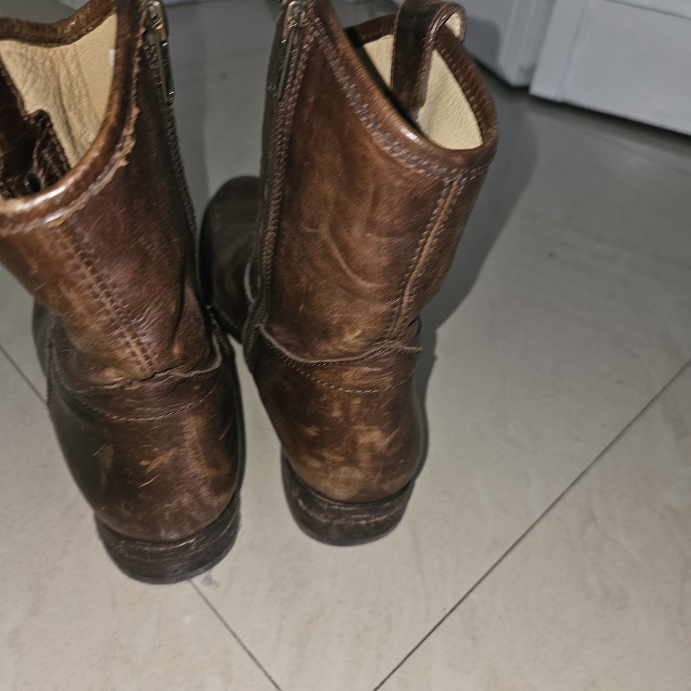 Frye Men's Chestnut Leather Boots